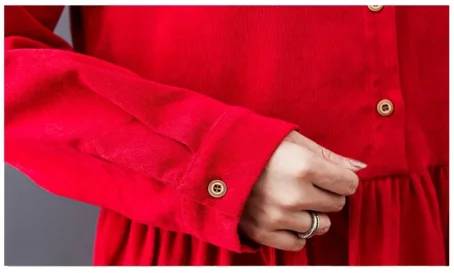 Robe velours côtelé : élégance et confort pour toutes les occasions