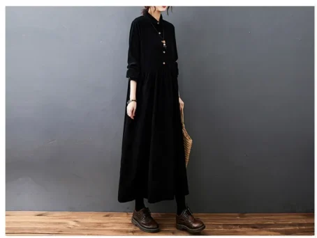 Robe velours côtelé : élégance et confort pour toutes les occasions