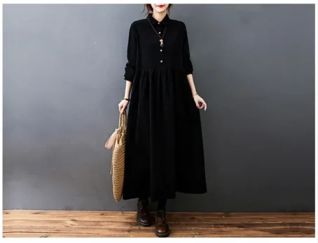 Robe velours côtelé : élégance et confort pour toutes les occasions