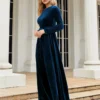 Robe Longue Velours pour Femme : Élégance et Confort Réunis pour Toutes les Occasions