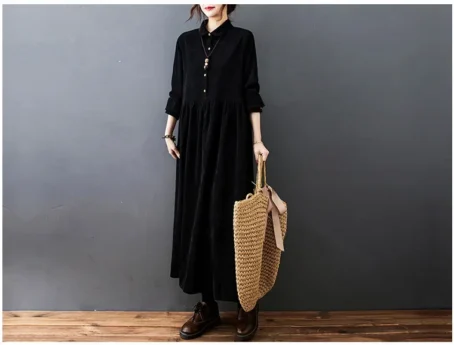 Robe velours côtelé : élégance et confort pour toutes les occasions