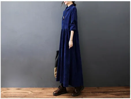 Robe velours côtelé : élégance et confort pour toutes les occasions