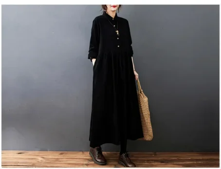 Robe velours côtelé : élégance et confort pour toutes les occasions