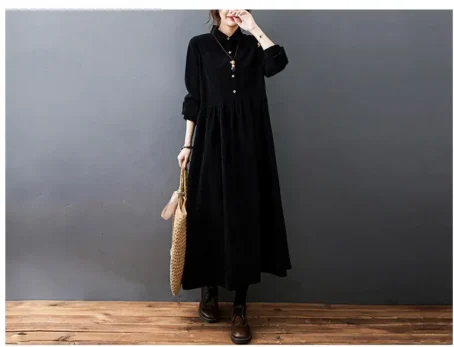 Robe velours côtelé : élégance et confort pour toutes les occasions