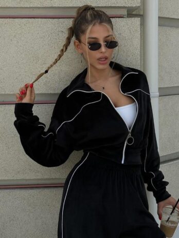 Survêtement Velours Femme