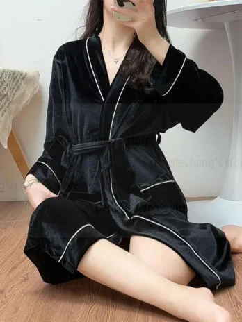 Robe de Chambre Velours
