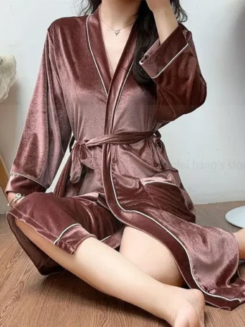 Robe de Chambre Velours