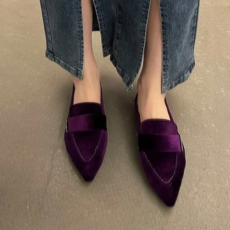 Des mocassins velours femme doux et élégants pour un style raffiné au quotidien